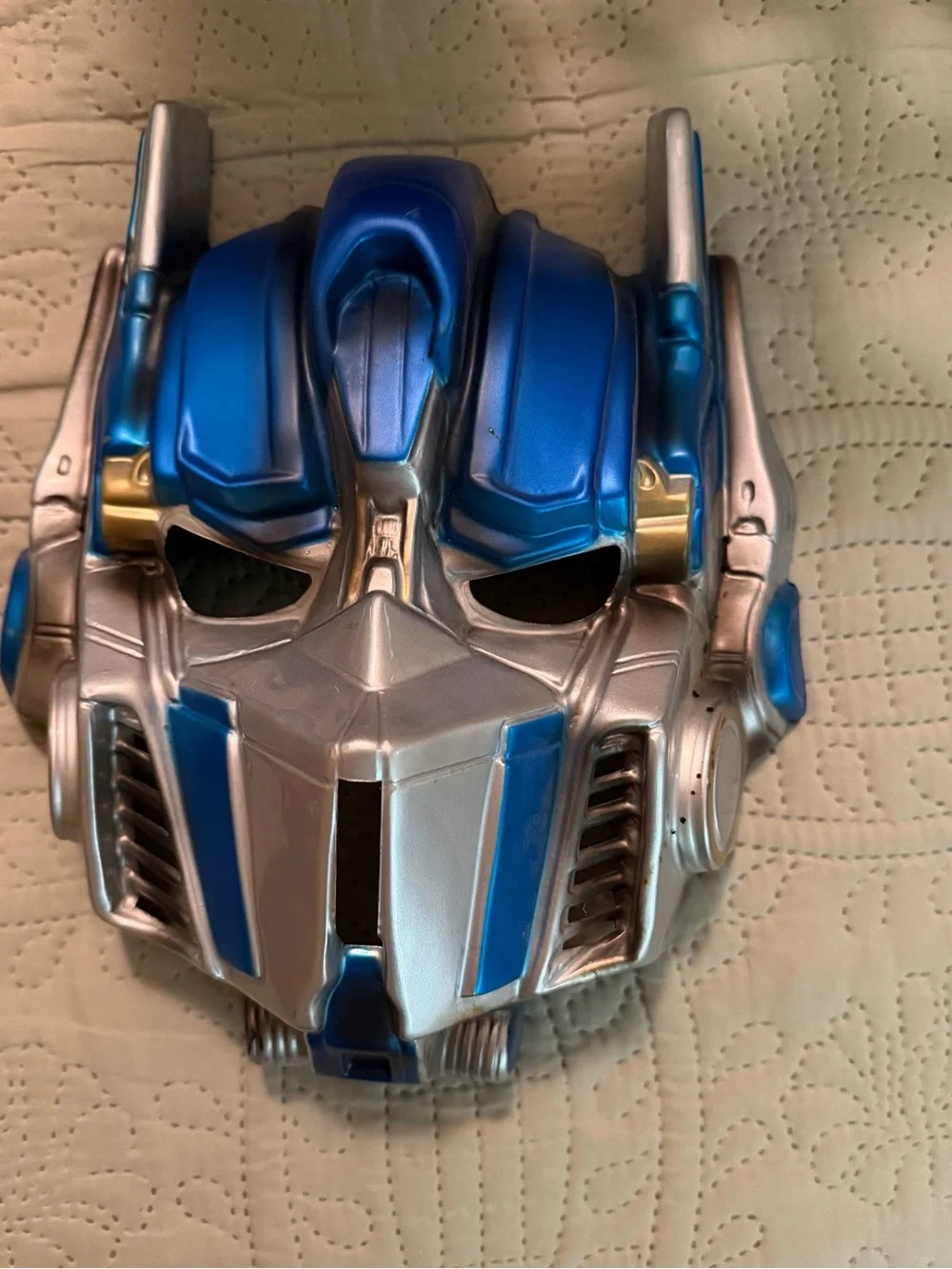 Optimus Prime Blue and Red Superhero Muscle Bodysuit Costume